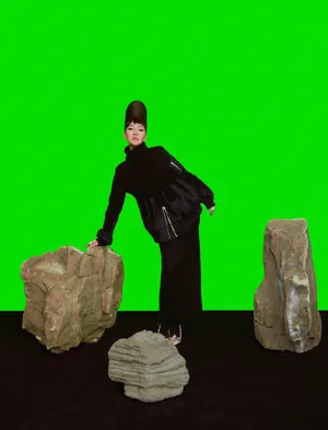 小S徐熙娣复古蜂窝头写真图片_2