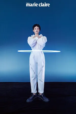 杨丞琳短发杂志封面大片写真图片_2
