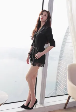 林志玲短裙美腿性感写真图片_2