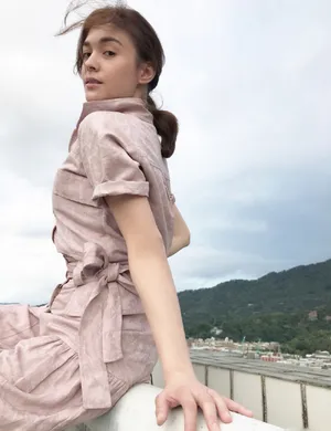 张榕容天台清爽写真图片_4