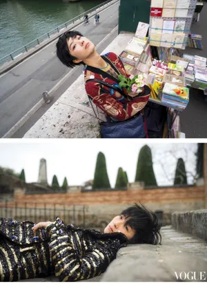 桂纶镁杂志内页大片写真图片_3