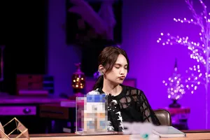杨丞琳星星镂空裙时尚性感写真_2