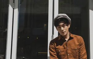 李程彬帅气英伦风写真图片_8