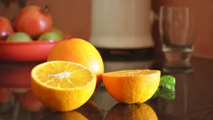 新鲜橙子图片大全_10