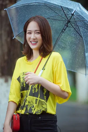 陈乔恩清新少女风图片