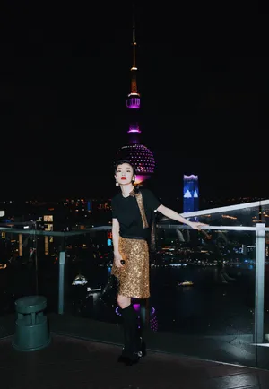 郭采洁MiuMiu2019春夏系列性感图片