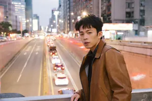 李鸿其夹克风帅气时尚写真图片_3