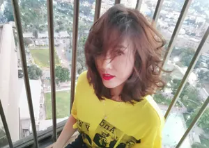 陈乔恩清新俏皮生活照图片