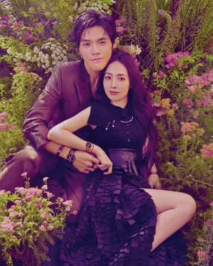 向佐郭碧婷甜蜜七夕大片写真图片