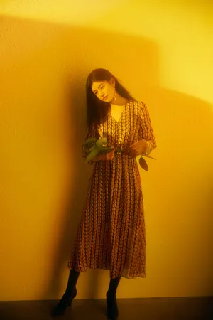 陈妍希性感复古质感写真图片_3