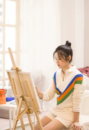 陈妍希清新秀丽写真图片