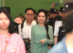 郭碧婷武汉活动照清新甜美图片_2