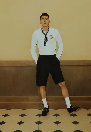 杨佑宁文艺复古时尚写真图片