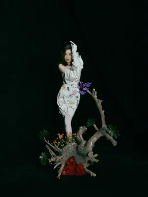 Ella陈嘉桦复古文艺杂志写真图片_8
