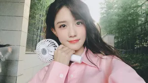 陈意涵甜美粉嫩自拍图片_3