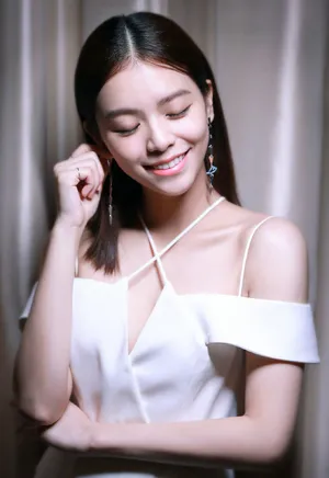 宋芸桦露背吊带性感迷人写真图片_5