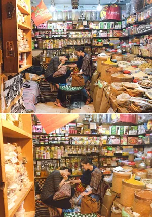 许玮甯摩洛哥旅拍照图片_2
