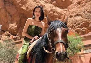 许玮甯摩洛哥旅拍照图片_6