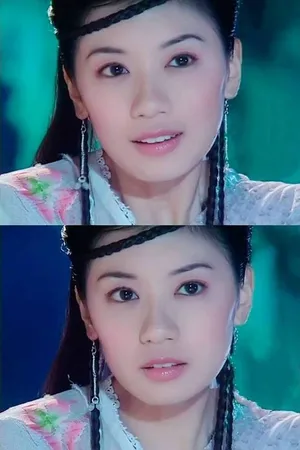 贾静雯饰演的赵敏 童年的古装女神_8