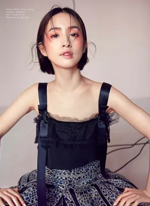 林依晨时尚杂志封面写真图片_2
