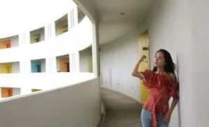 郭碧婷图片 郭碧婷妩媚撩发性感图片_2