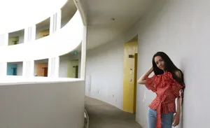 郭碧婷图片 郭碧婷妩媚撩发性感图片_4