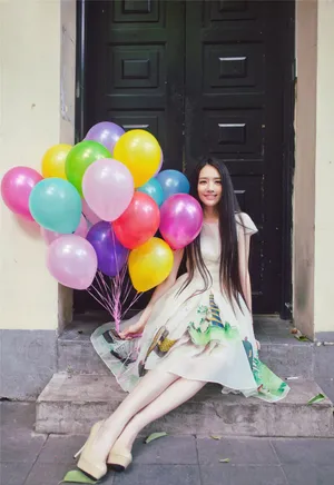 小时代郭碧婷清新写真图片 妹花女神灵动飘逸
