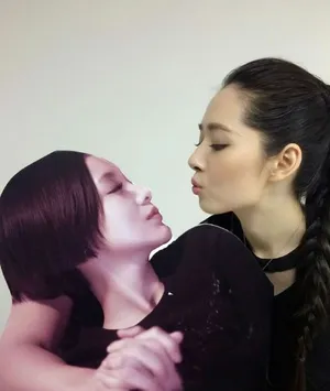 郭碧婷同性恋女友曝光 与比比蓝亲密合照图片_7