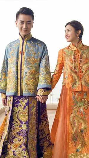 陈妍希中式婚服唯美写真图片_3
