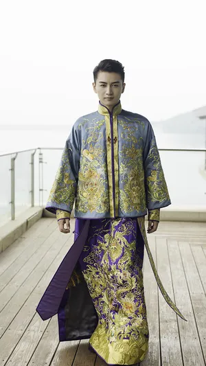 陈妍希中式婚服唯美写真图片_5
