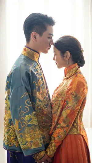 陈妍希中式婚服唯美写真图片_6