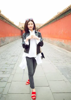 陈妍希故宫春游图片_1