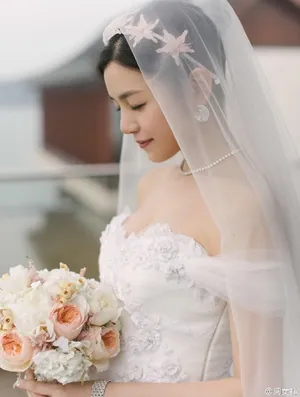 陈妍希唯美婚纱照性感摄影图片 让我们一起祝福爱情_4