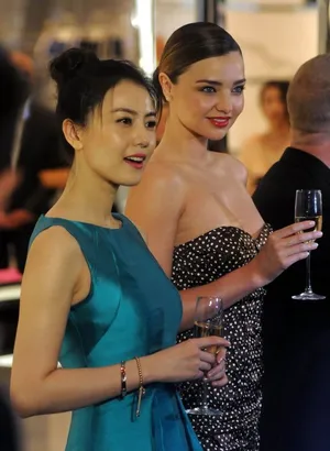 高圆圆林志玲同台比美 女神间的较量