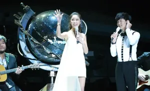 林心如助阵林俊杰演唱会 谈与林志颖旧日恋情图片_4