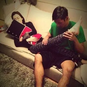 黑人陈建州范玮琪婚后有爱生活照图片_9