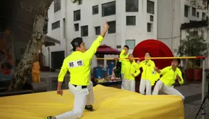 奔跑吧兄弟最新剧照 黑人陈建州热力助阵_10