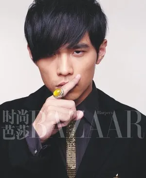 周杰伦桂纶镁登时尚芭莎杂志封面图片_5