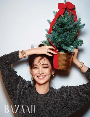 申敏儿韩国芭莎封面大片写真图片_5