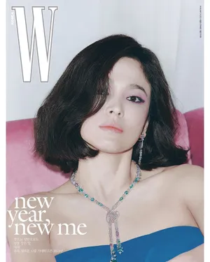 宋慧乔粉色时尚性感撩人写真图片