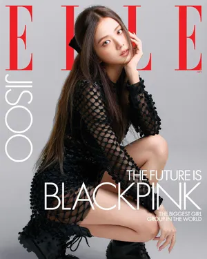 BLACKPINK黑色系造型又酷又飒写真图片_1