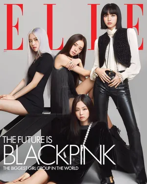 BLACKPINK黑色系造型又酷又飒写真图片_3