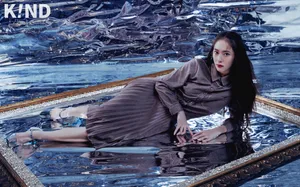 郑秀晶油彩大片写真图片_8
