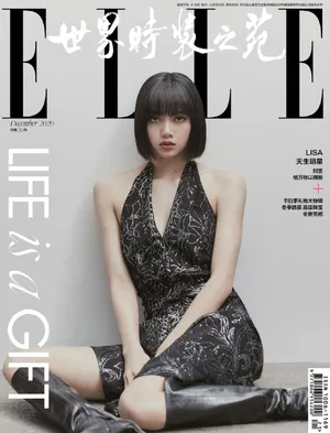 Lisa百变性感中文杂志内页写真图片