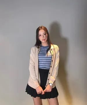金智秀简约小清新写真图片_5
