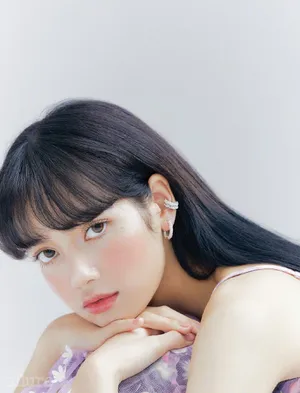 Lisa粉色夏日甜酷写真图片_4