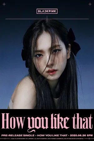 BLACKPINK回归预告正面海报图片_7