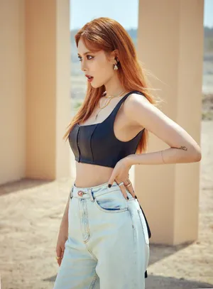 金泫雅明艳性感美妆大片写真图片_3