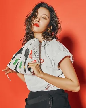 宣美PUMA运动广告性感写真