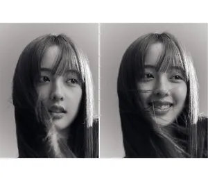 金宝罗黑白质感性感写真图片_1